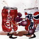 Illustration for article titled Cuando la brutal guerra de los refrescos de cola llegó al espacio